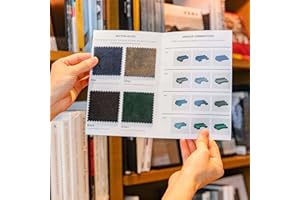 Belffin Modular Sectional Sofa Set Velvet U Shaped Sofa Set with Reversible Wide Chaise Convertible Corner Sectional Sofa Couch Set with Storage Ottoman Fabric Swatch Card