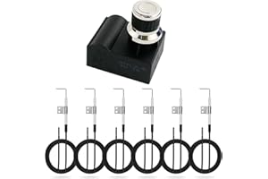 Uniflasy DHL-128-6Q Universal 6 Outlets Tact Push Button Grill Ignitor Kit for Home Depot Nexgril 720-0830H, 720-0830D,720-0888,720-0888N and Most Nexgrill Grill Models
