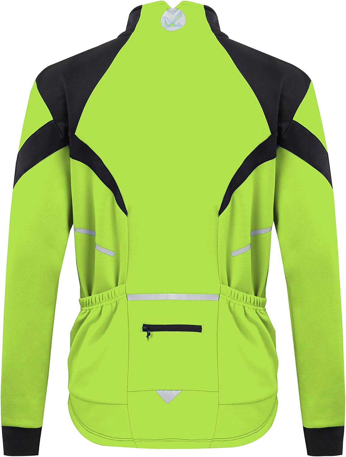 Thermal Cycling Jersey Long Sleeve Snow Water Reflective Windproof Firewall Winter Biking Jacket: Clothing