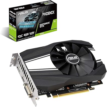 Amazon Asus Nvidia Geforce Gtx 1660 搭載 デュアルボールベアリングファンモデル 6g Ph Gtx1660 O6g Asustek グラフィックボード 通販