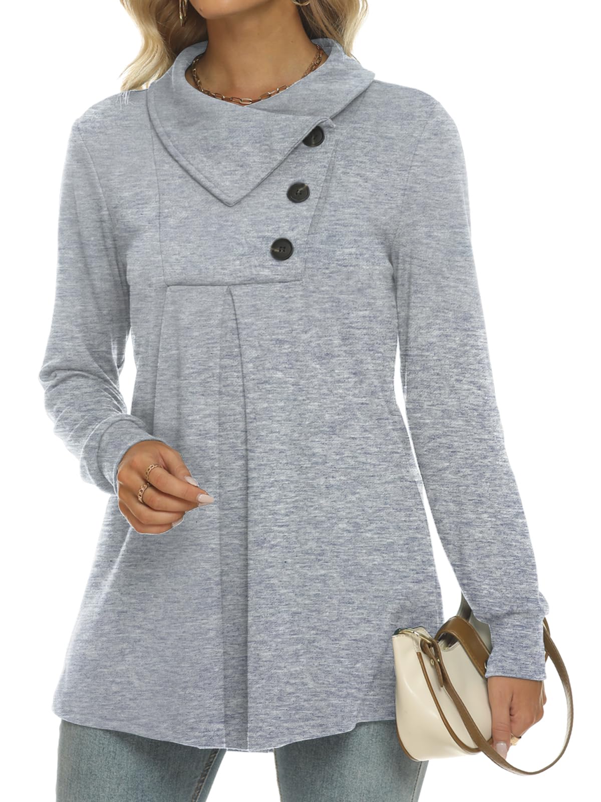 RANPHEE Womens Long Sleeve