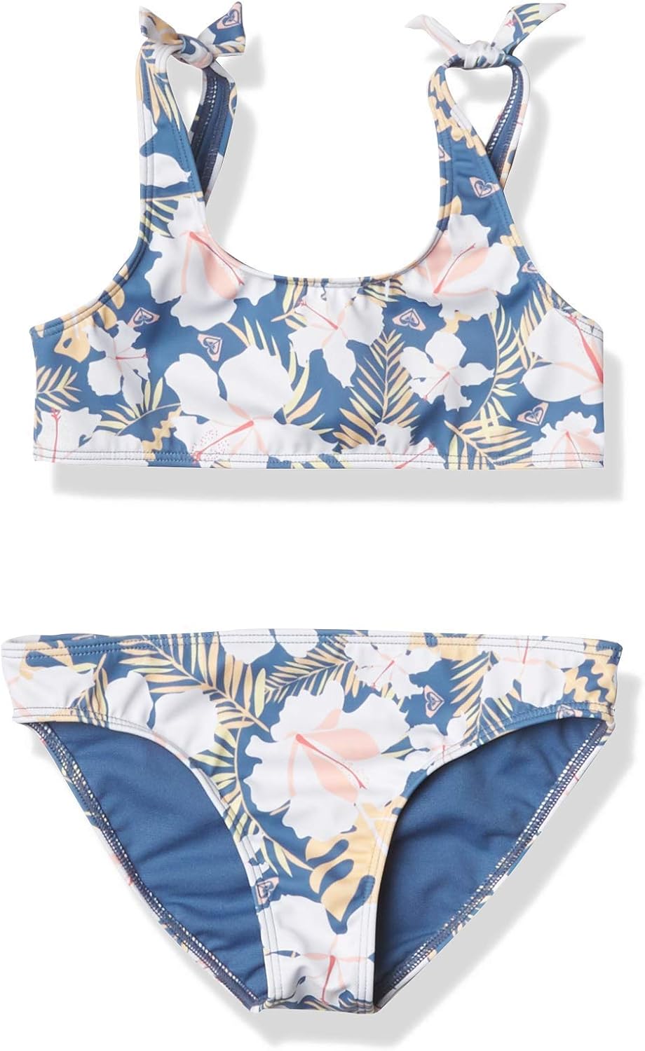 Roxy Girls' Swim Lovers Bralette Two Piece Swimsuit Set