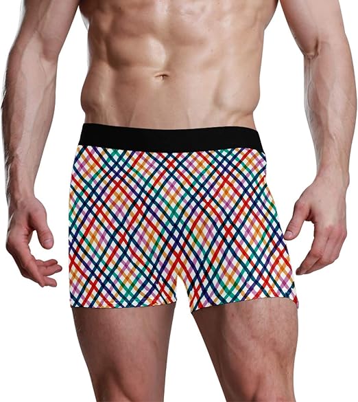 Men's Underwear Boxer Briefs Underpants Sport Activewear Comfy Sexy