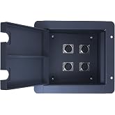 Yovus Pro Audio Recessed Stage in Floor Pocket Box Black