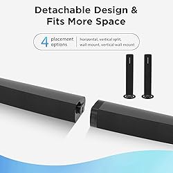 Assistrust Sound Bar for Smart TV,90W Soundbar with