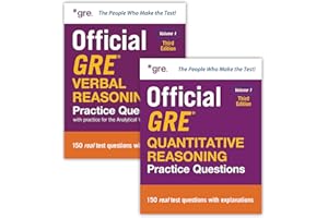 Official GRE Value Combo, Third Edition