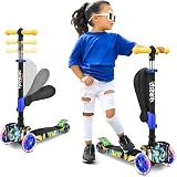Hurtle 13 Wheel Kids Scooter Stand & Cruise Folding Height Adjustable