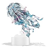 Piececool 3D Puzzles for Adults, Jellyfish Night