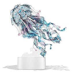 Piececool 3D Puzzles for Adults, Jellyfish Night
