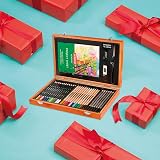 Derwent Academy 35 Piece Wooden Gift Box Art Set – Pencils & Accessories view 7