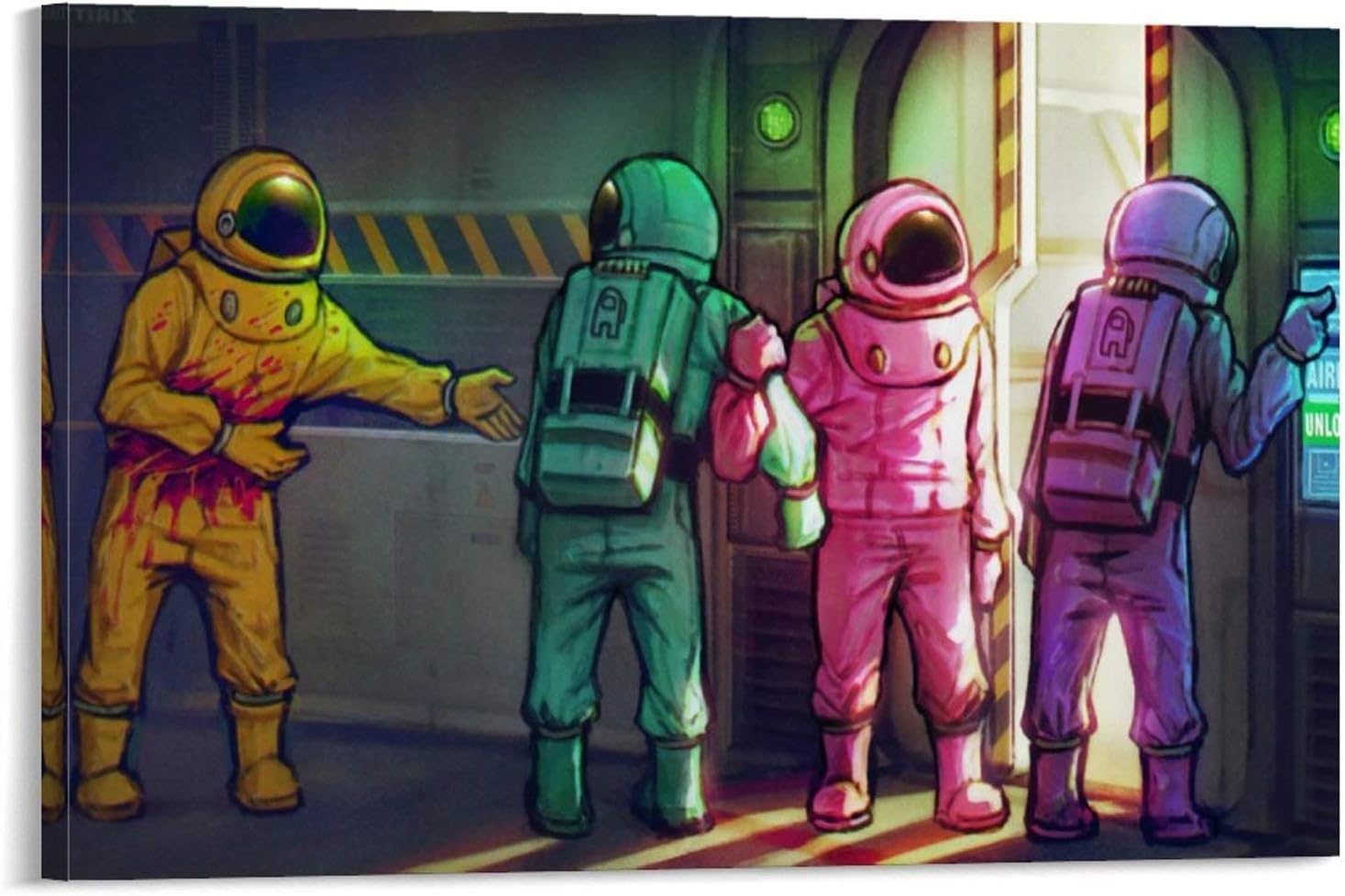 DILITECK Canvas Print Poster Wall Art Decoration for Bedroom Strategic