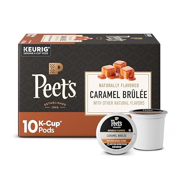 PEET’S COFFEE, FLAVORED LIGHT ROAST KEURIG K-CUP PODS,...
