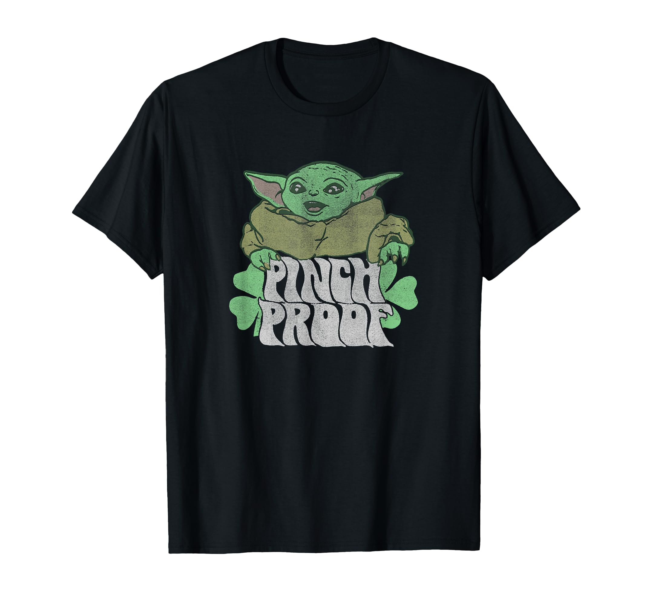 Star Wars St. Patrick's Day Grogu Pinch Proof T-Shirt