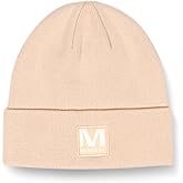 Merrell Patch Beanie, Classic Double-Layer Knit Hat with Cuff for Slopes & City Warmth