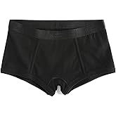 TomboyX Boy Short Underwear for Women, Cotton Blend, Full Coverage Boy Shorts, Comfortable Boxer Briefs Panties
