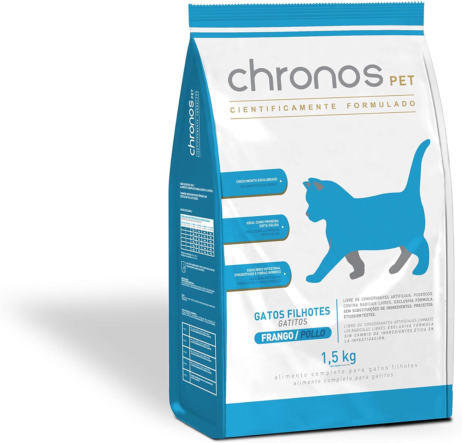 Ração Chronos Pet Gatos Super Premium Filhotes