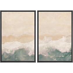 MUDECOR Framed Canvas Print Wall Art Set Soft