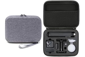 Storage Bag For Insta360 GO Ultra Camera Organizer Bag Travel Portable Nylon Carrying Case Anti-Pressure and Anti-Shock Prote