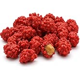 SweetGlob French Burnt Peanuts, Red Candy Coated Peanuts, 1 lb | Old-fashioned roasted peanuts with a crisp red candy shell and a satisfying sweet crunch for snacking and sharing.