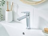 Bristan Frammento Eco Start Basin Mixer Tap with Clicker Waste Chrome view 3