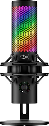 HyperX QuadCast 2 S USB Microphone with RGB Lighting and On-Board Controls