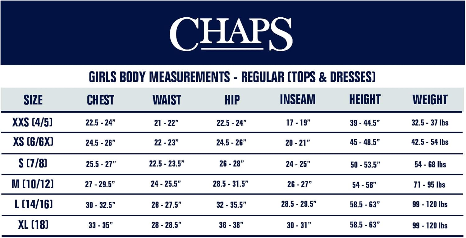Chaps Girls' Uniform Sensory-Friendly Short Sleeve Solid Polo: Clothing
