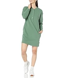 Amazon Essentials Women's Knit Henley Sweatshirt