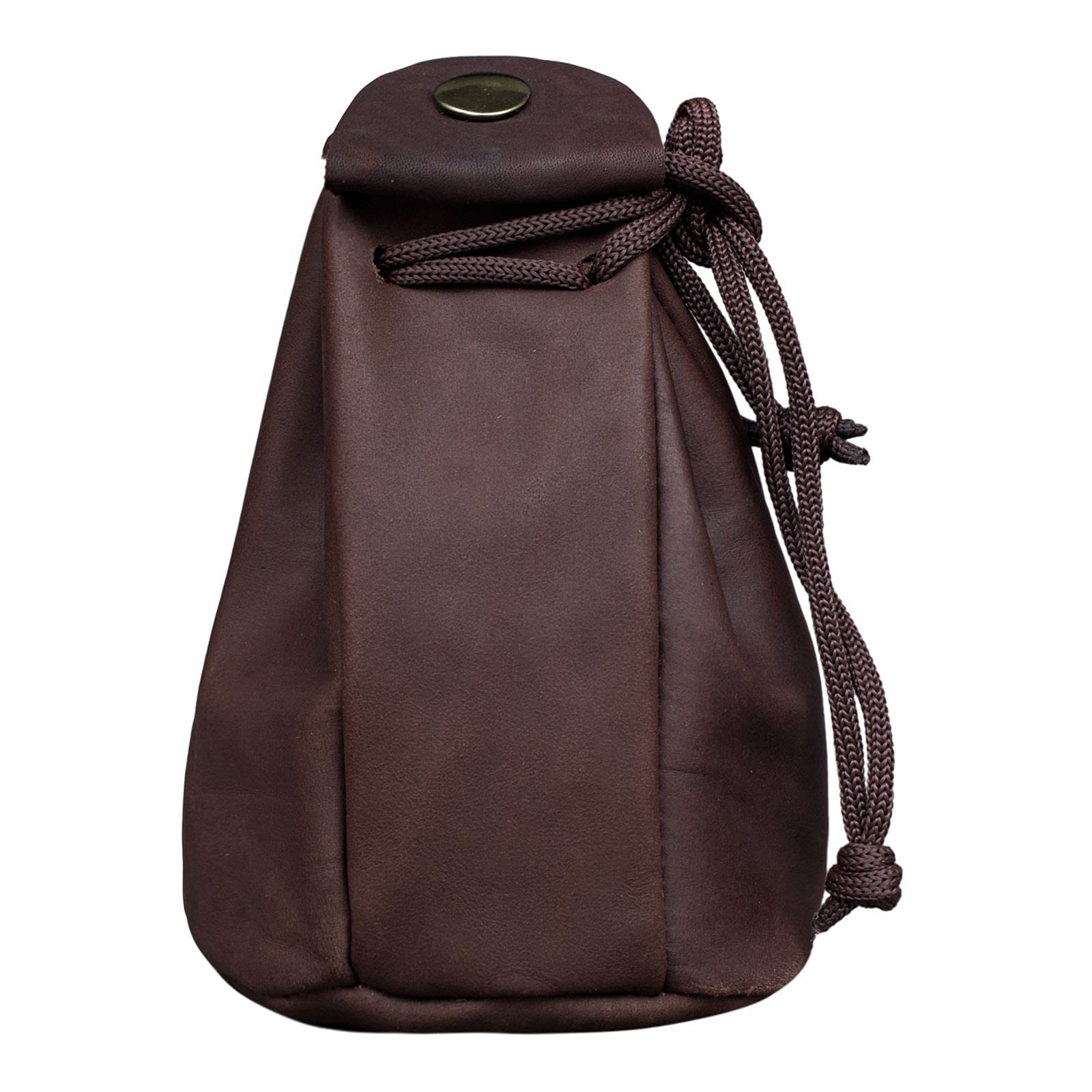 STILORD "Niklas" Vintage Leather Pouch Purse Coin Bag Bag Men Women Key Pouch Genuine Vintage Leather Colour:Flat Dark Brown