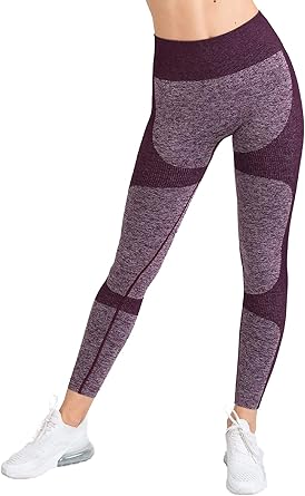Pau1Hami1ton Sin Costura Leggins Mujer, Mallas Fitness Push Up ...