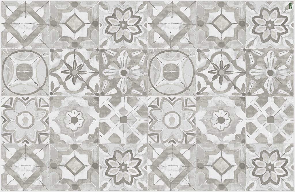 Vilber KOLLAR DU 10 78X120, Vinyl, beige/grey-10, 78 x 78 cm (Rectangular)