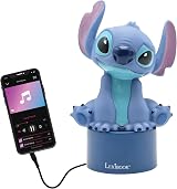Lexibook Disney Stitch Nightlight with Speaker Colour Change Blue NS01D view 5