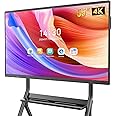 YIXZSWD Smart Board,55 Inch Interactive Whiteboard 4K Touchscreen Built in Ultra High Definition Camera Open App Ecosystem, Digital Presentation Electronic Smart WhiteBoard for Classroom Home Office