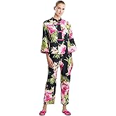 Natori Women's Sonomi Mandarin Pj Length: 22", Inseam: 26"