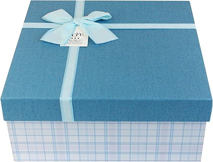 Emartbuy Caja de Regalo Rígida, 26.5 * 26.5 * 11 cm, Caja a ...