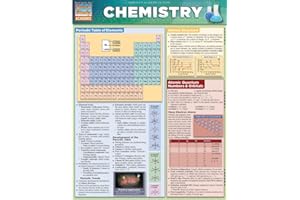Chemistry: A QuickStudy Laminated Reference Guide (Quick Study Academic)