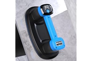 PROCCI Electric Battery Suction Cup – Cordless Vacuum Lifter for Tiles, Glass, Marble – Dual Motors, 660 LBS/300 KG Suction, LCD Display, 4500mAh Battery, 12h Runtime – For Smooth & Lightly Textured Surfaces