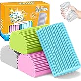 YFUIF 4 Pack Damp Clean Duster Sponge, Magic Sponge Eraser for Household Cleaning, Reusable Dusters Cleaning Supplies for Hou