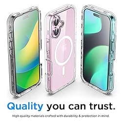 AICase for iPhone 16 Case Clear[Compatible with