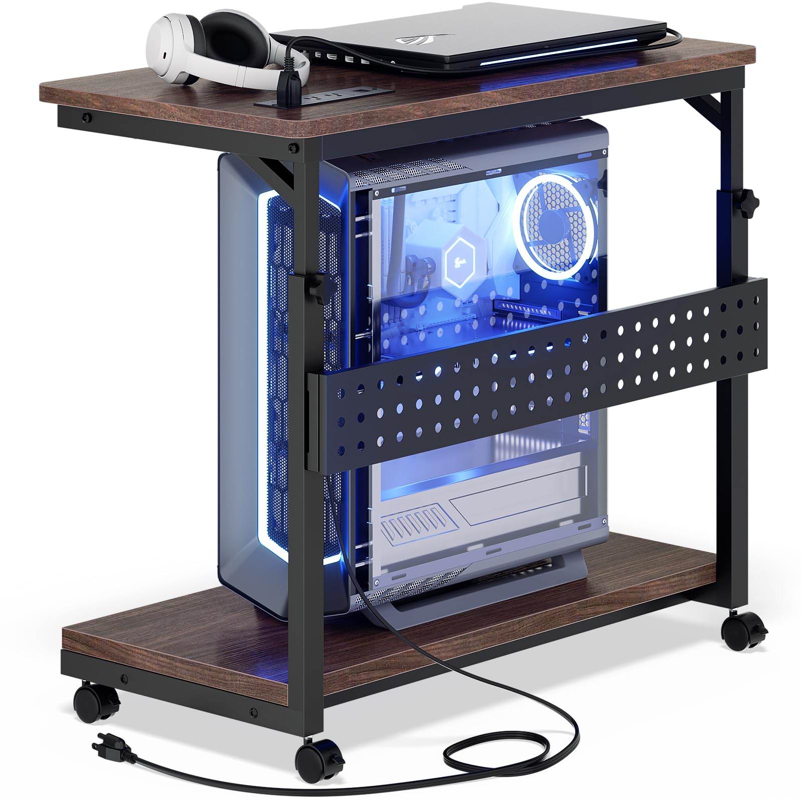 Besiost Computer Tower Stand with Power