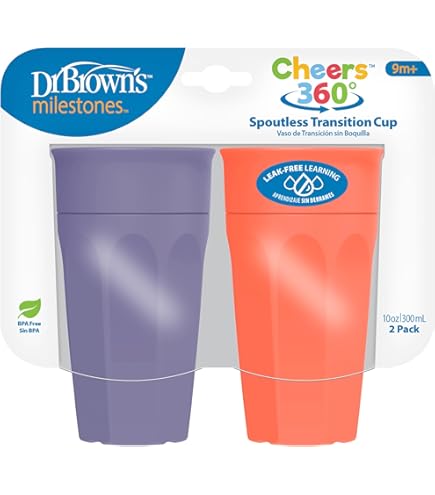 Amazon.com : Playtex Baby Sipsters 360 Baby Cups for 12+ Months