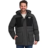 Reebok mens Puffer Parka Heavyweight Jacket