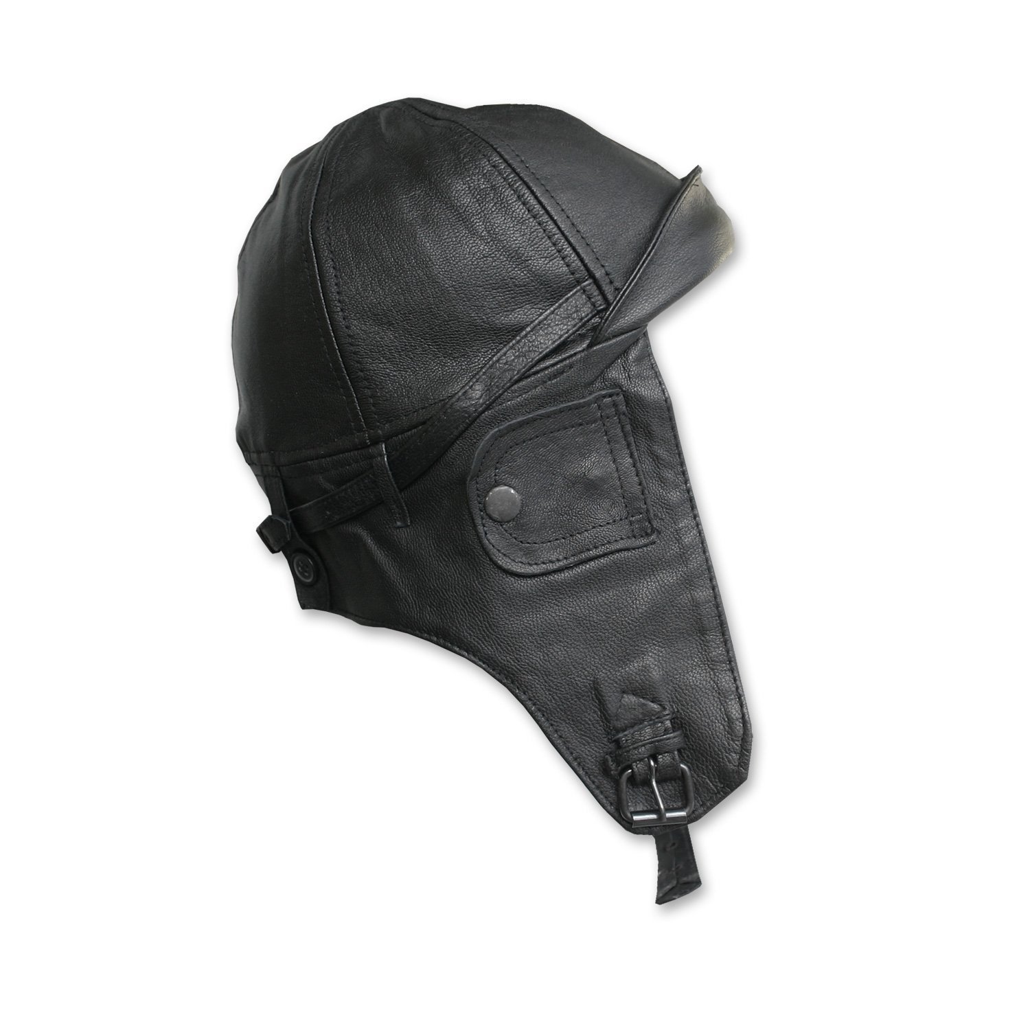 Mil-Tec 12425002 Unisex Flight Helmet Black