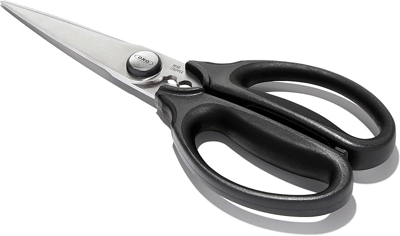 OXO Good Grips Kitchen & Herb Scissors Stainless Steel Micro-Serrated Blades