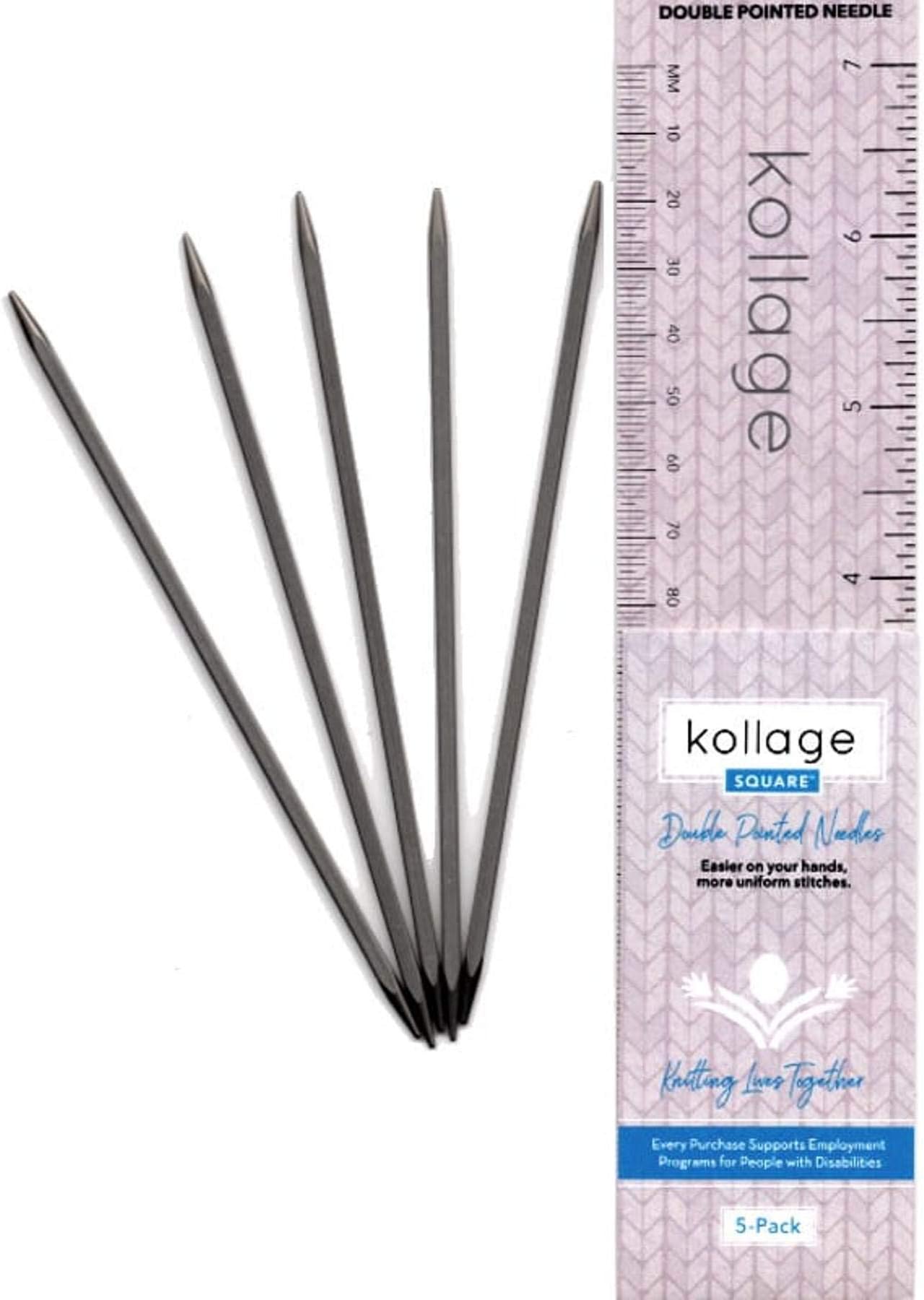 Kollage Yarns Square Circular 32 inch (81cm) Knitting Needle Soft Cable Size US 2.5 (3.0mm)