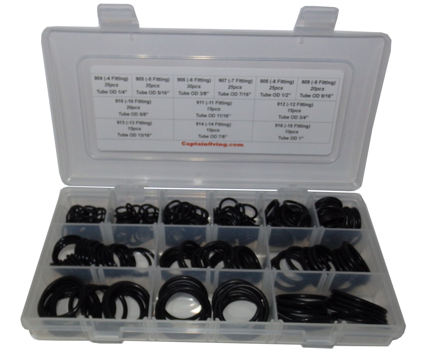 Captain ORing ORB BOSS Hydraulic Fitting SAE 900 ORing Seal Kit