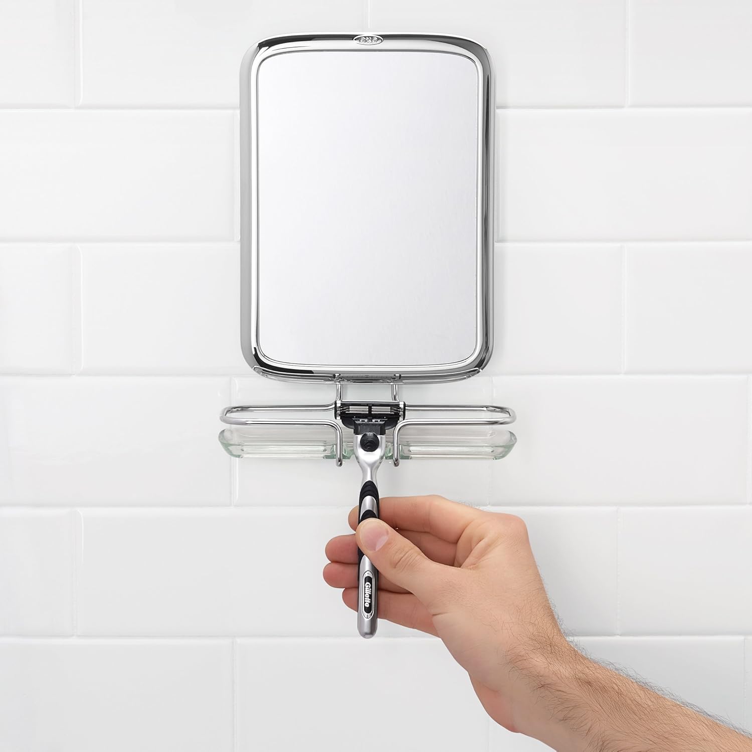 OXO Good Grips Fogless Shower Mirror -