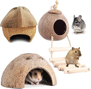 coconut hamster house