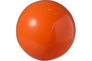 Bullet Bahamas Solid Color Beach Ball (9.8 inches) (Orange)