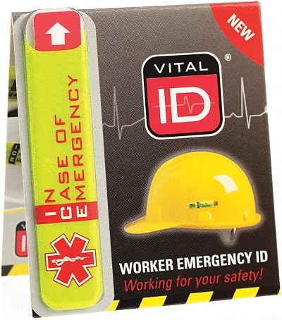 Vital ID Emergency ID Standard WSID-01 Hard Hat Accessory