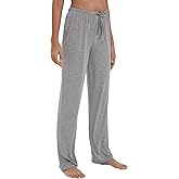 GYS Bamboo Viscose Women's Pajama Pants, Lightweight Comfy Casual Lounge Yoga Pants, Pj Bottoms Sleep Pants with Drawstring